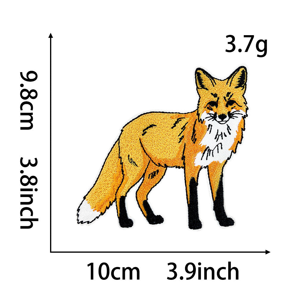 Wholesale Cute Cartoon Panda Polyester Iron On Embroidery Patch For DIY Clothing Decoration