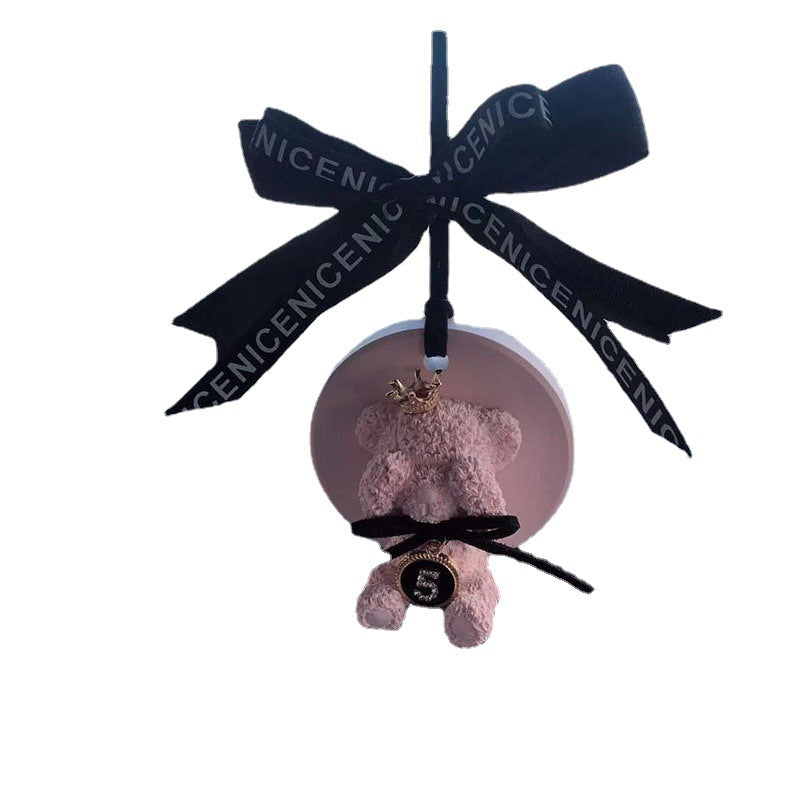 Wholesale Cute Bear Car Fragrance Expanding Stones Pendant