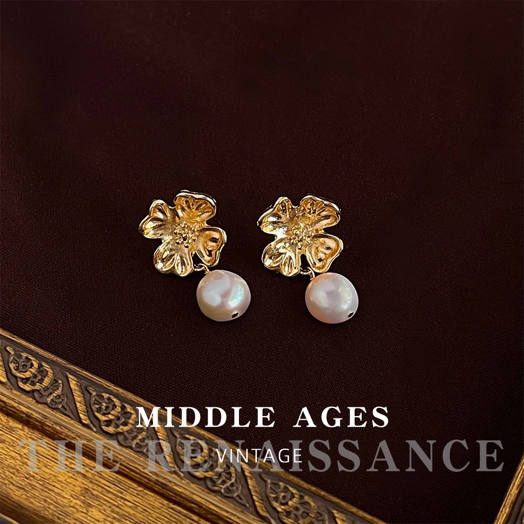 Wholesale Antique Baroque Freshwater Pearl Earrings