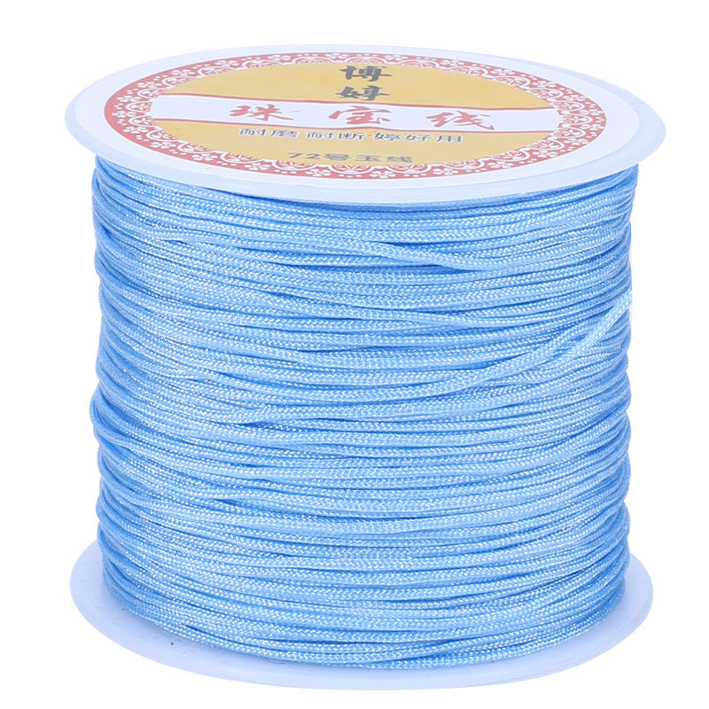 Wholesale 72 Size Jade Line 50 Meters Diy Line Hand-woven Jewelry Cord Accessories