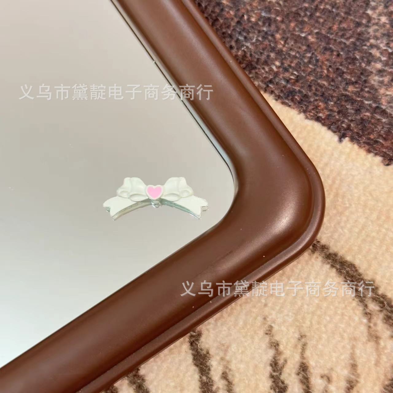 Wholesale 10pcs DIY Paint Alloy Bead Accessories Love Streamer Bow Beaded Mobile Phone Chain Keychain Bracelet Necklace Bead Spacer