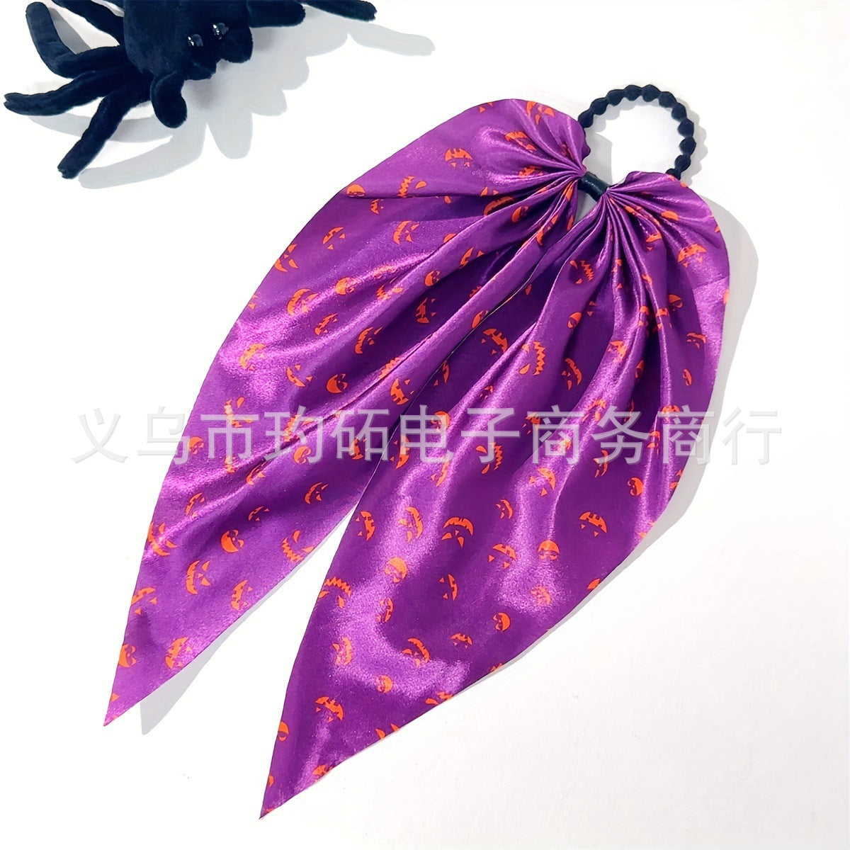 Wholesale  hair accessories ghost bat ribbon pumpkin hair ring