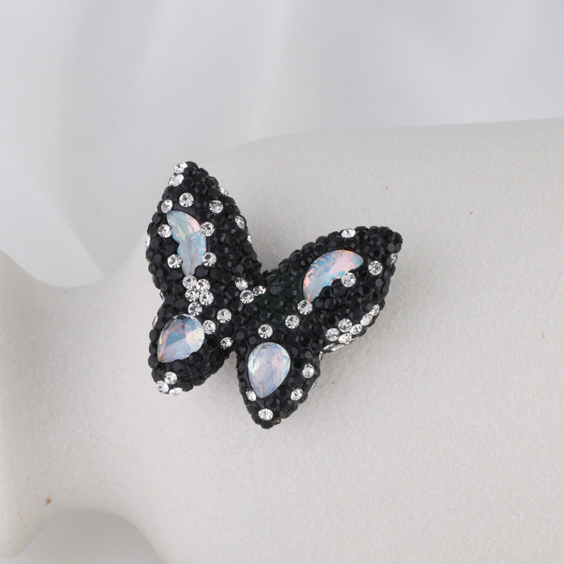 Wholesale DIY Colorful Butterfly Soft Clay Diamond Balls