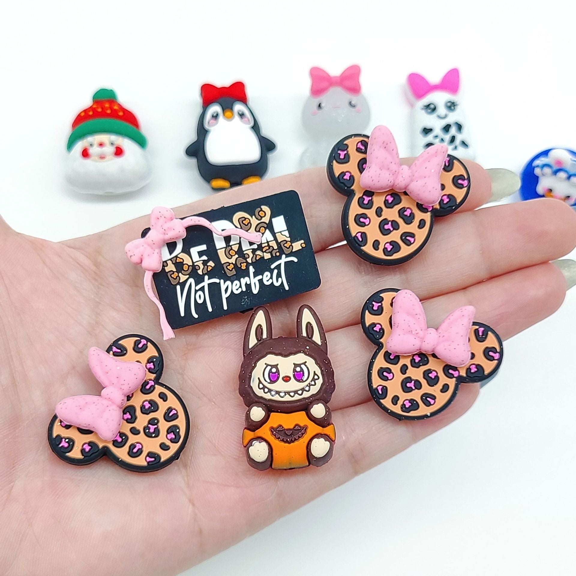 Wholesale 20pcs  Cartoon silicone beads   Focal Beads