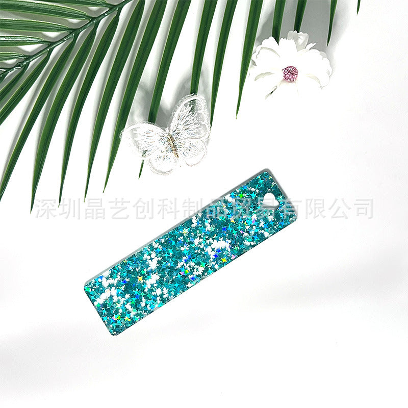 Wholesale 10pcs/pack star series acrylic bookmark DIY pendant ornaments