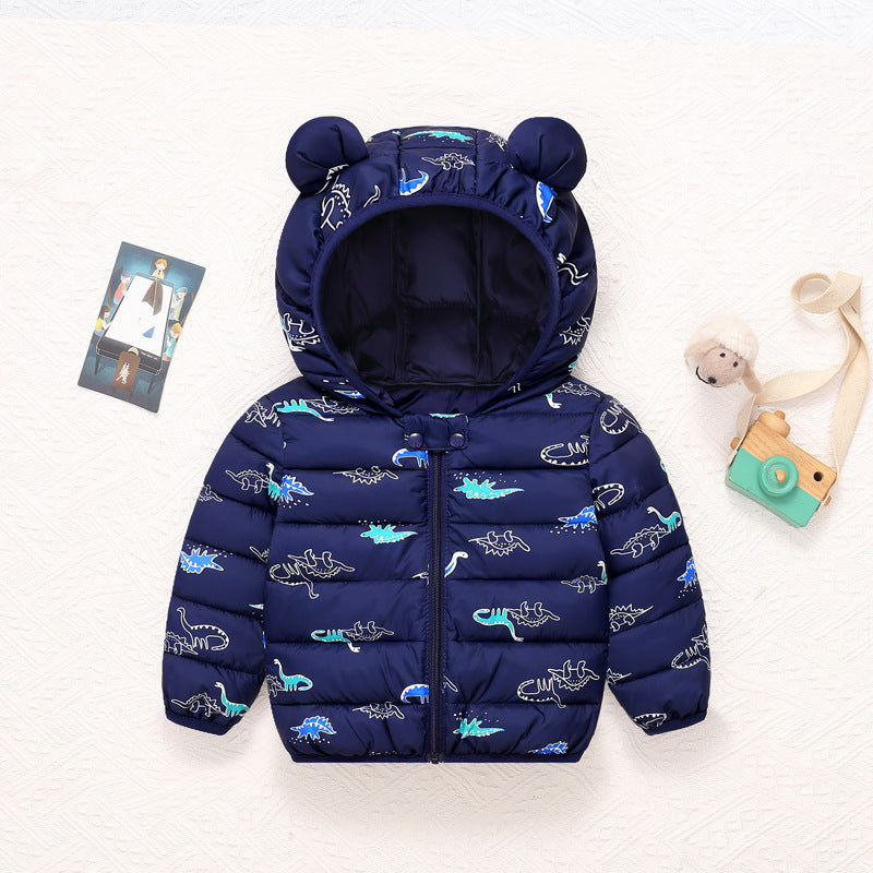 Wholesale Children's Thickened Down Hooded Jacket