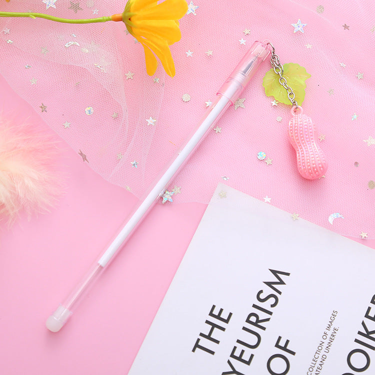 Bolígrafo colgante de maní de plástico al por mayor