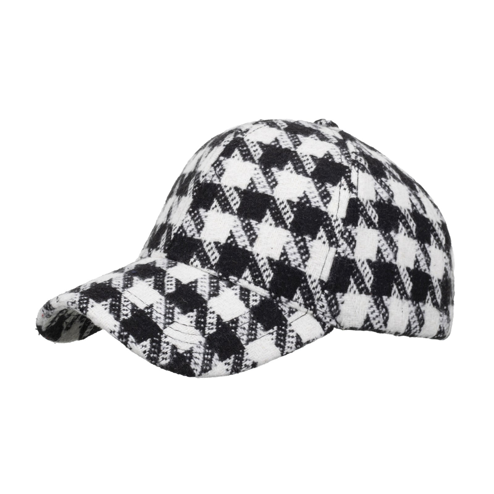 Wholesale Plaid diagonal striped baseball cap
