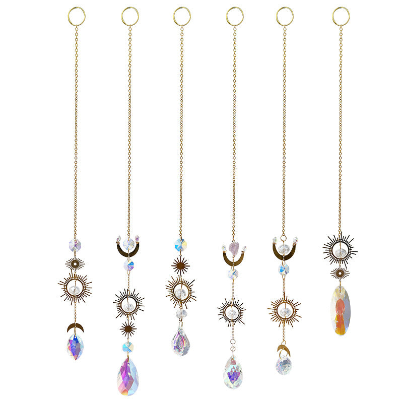 Wholesale Crystal Sun Catcher Golden Sun Pendant Lighting Pendant