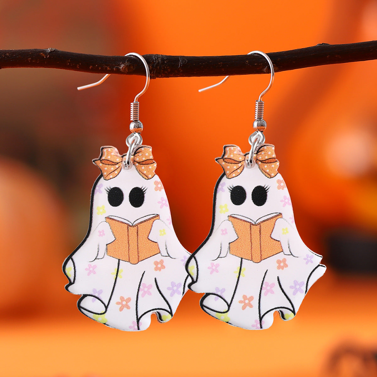 Wholesale various ghost acrylic earrings