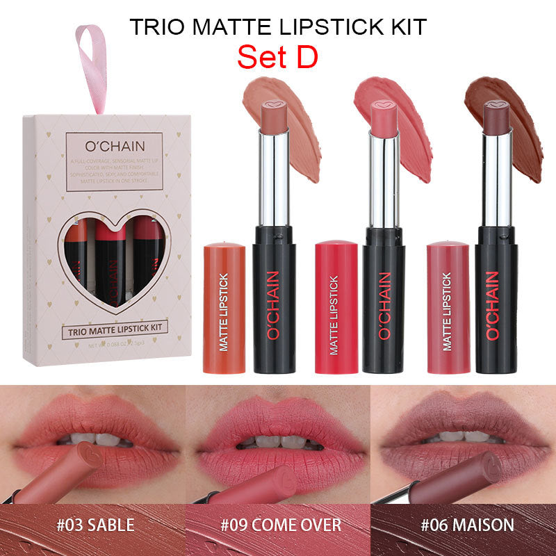 Wholesale Matte velvet matte long-lasting non-fading non-stick cup moisturizing lip balm