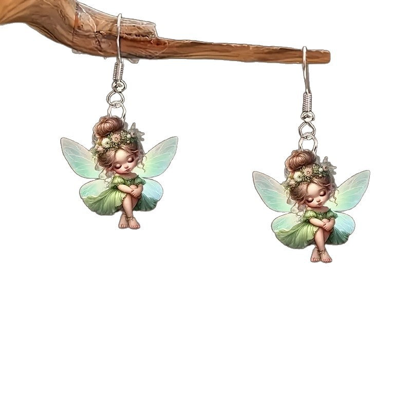 Wholesale Cartoon Christmas Earrings