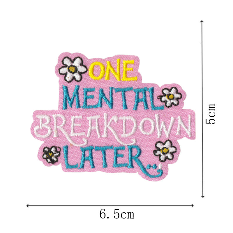 Wholesale Colorful cute cartoon duck embroidery DIY Patches