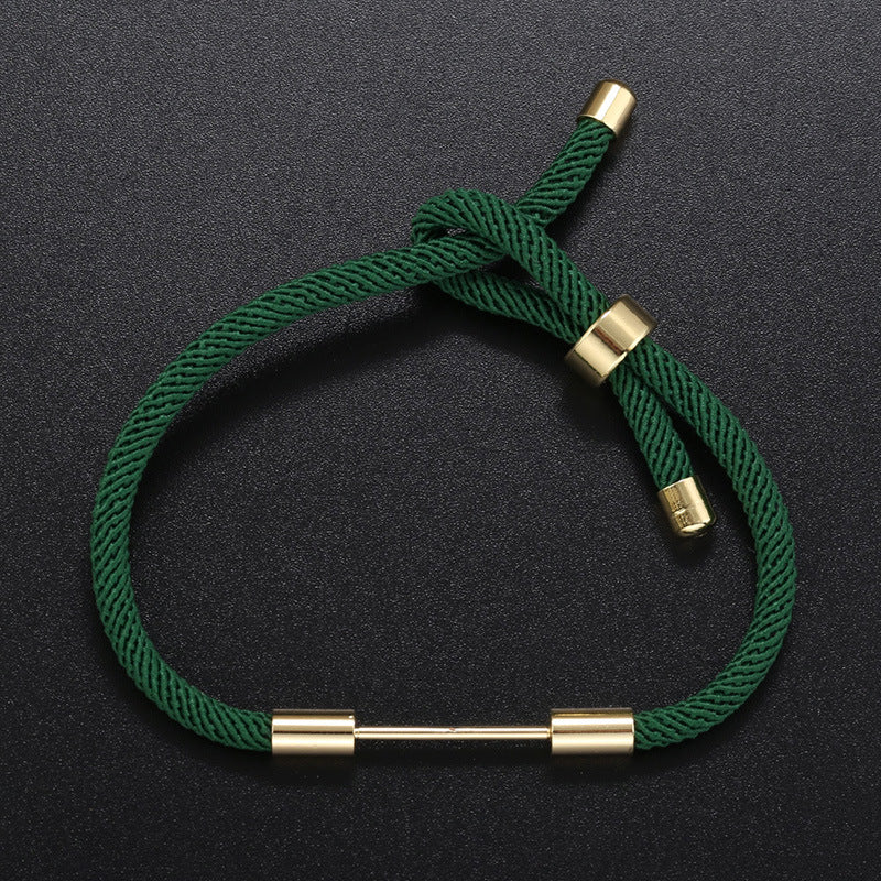 Wholesale DIY Woven Semi-finished Rope Bracelets