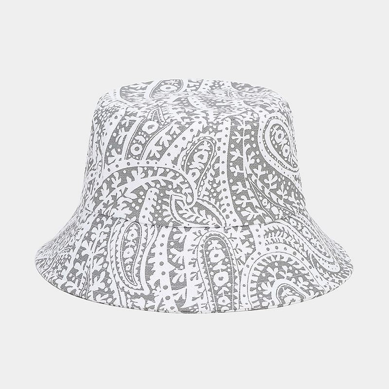 Sombrero de cubo de patrón de impresión de bandera de lona al por mayor