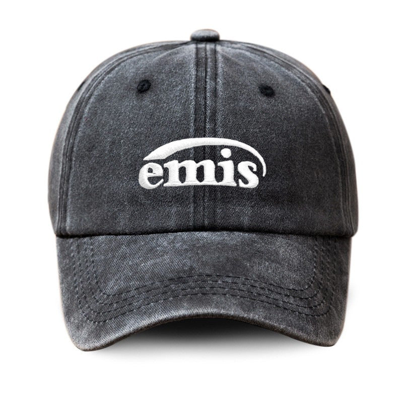 Wholesale Letters Versatile Washed Distressed Curved Brim Baseball Cap