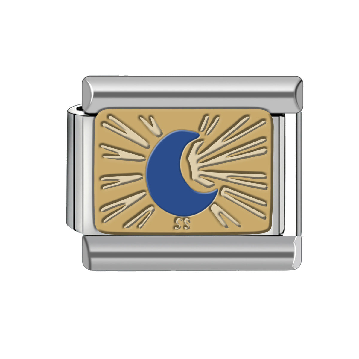 Wholesale Italian Charm Bracelet 9mm DIY Stitched Detachable Monogram Diamond Combination Bracelet