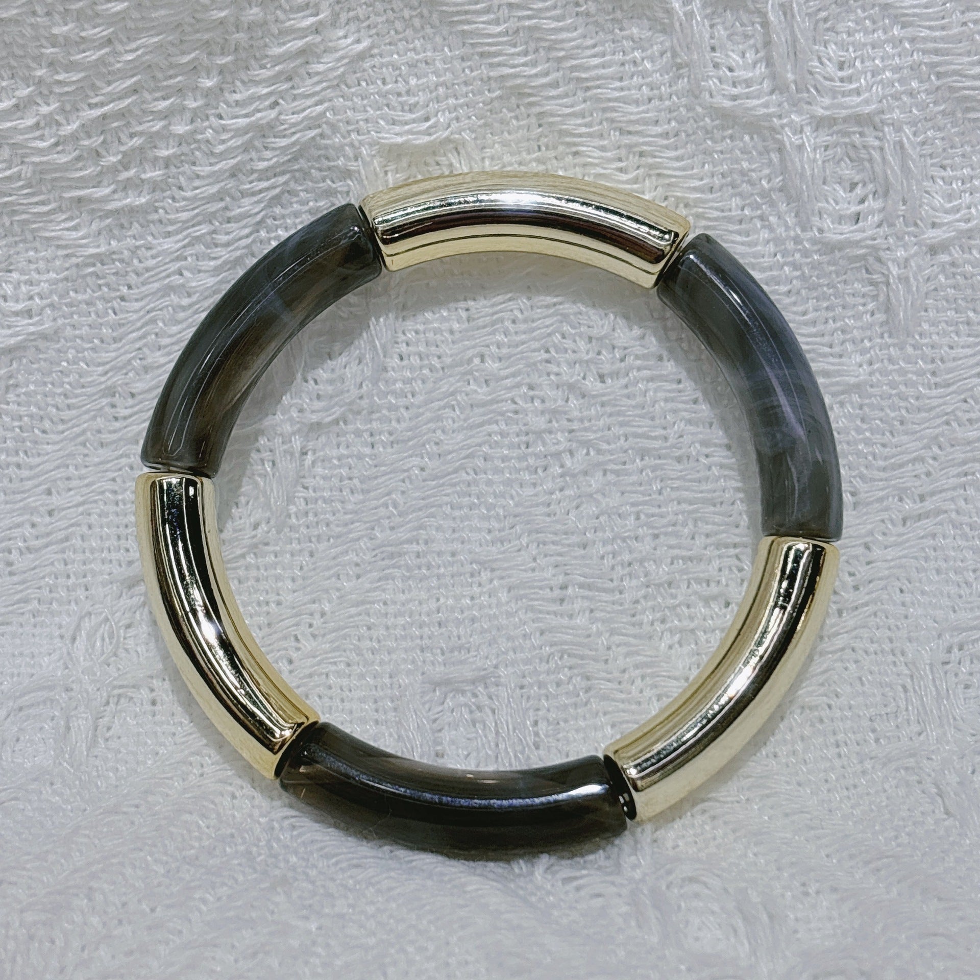 Wholesale  Fashion Creative Tube Beads Elastic Bracelet