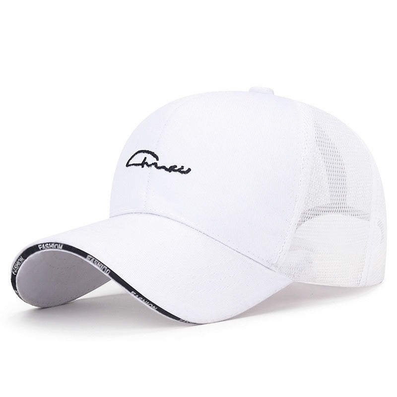 Wholesale Versatile Sun Visor Black and White Casual Baseball Cap