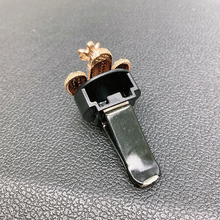 Wholesale Alloy Cactus Car Air Vent Aromatherapy Clip