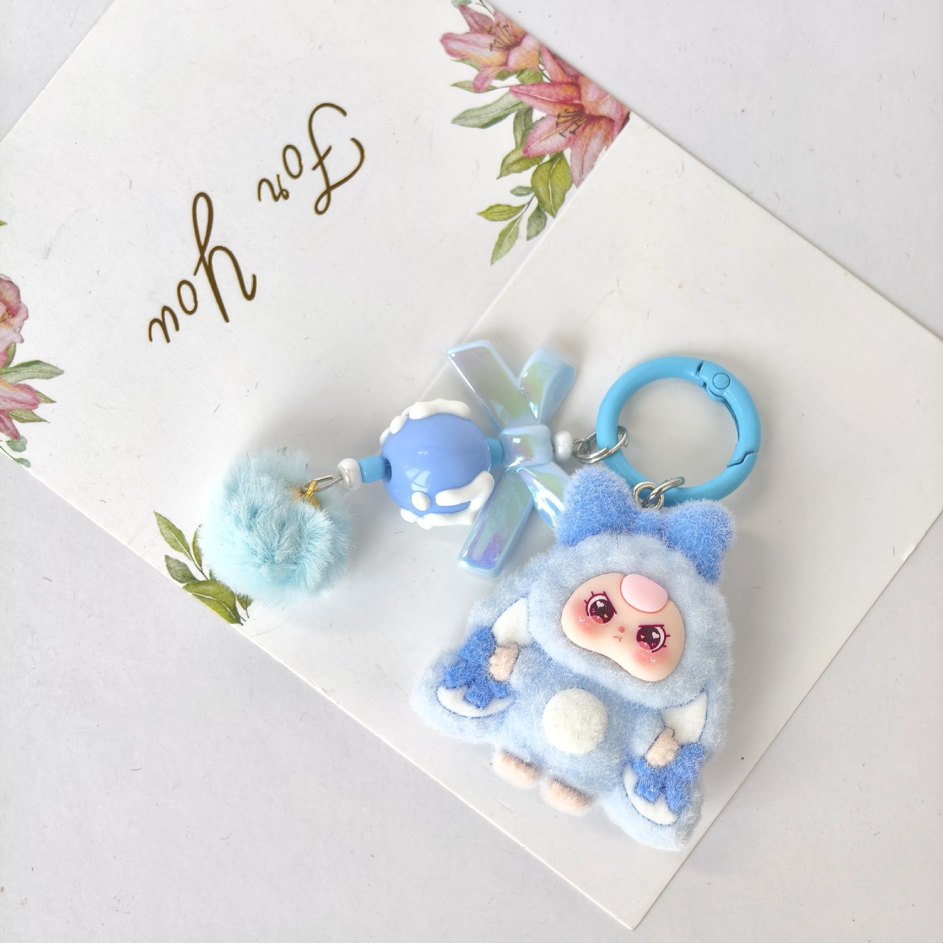 Wholesale Colorful cute cartoon Keychains