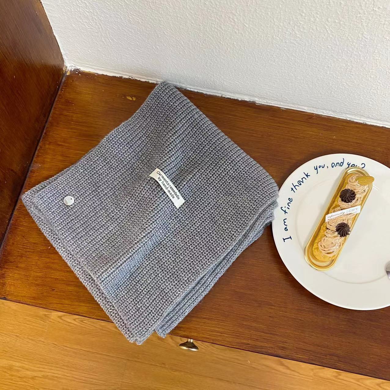 Wholesale Multicolor Knitted Wool Scarf