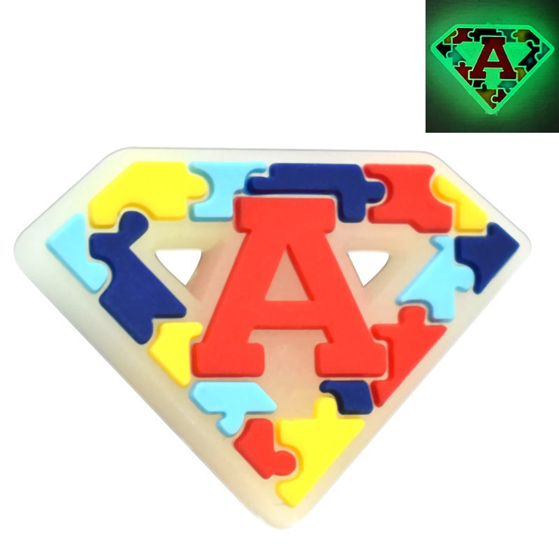 Wholesale Random 100pcs/pack  Glow-in-the-dark cartoon multi-functional beaded   Focal Beads