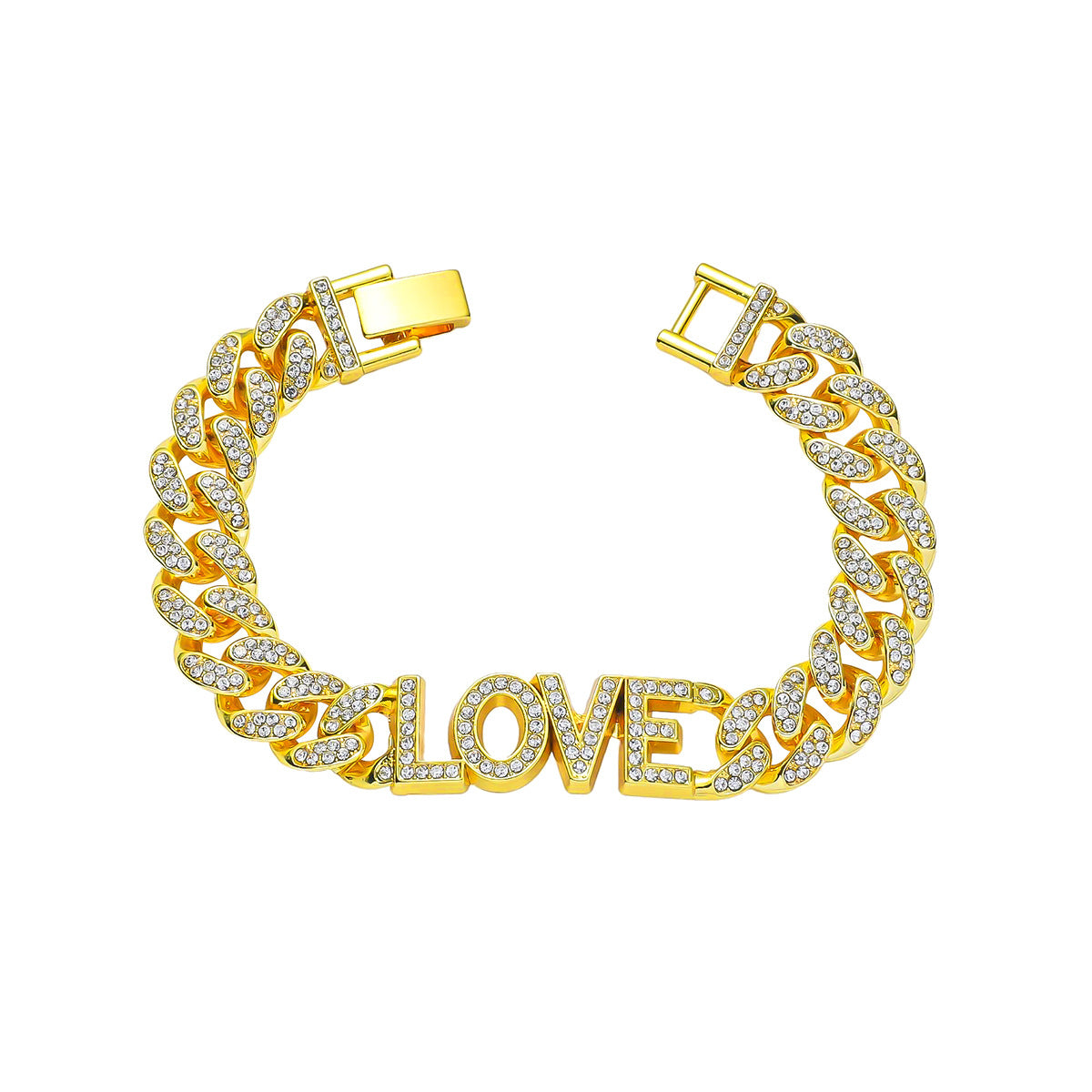 Wholesale Alphabet LOVE Alloy Bracelet