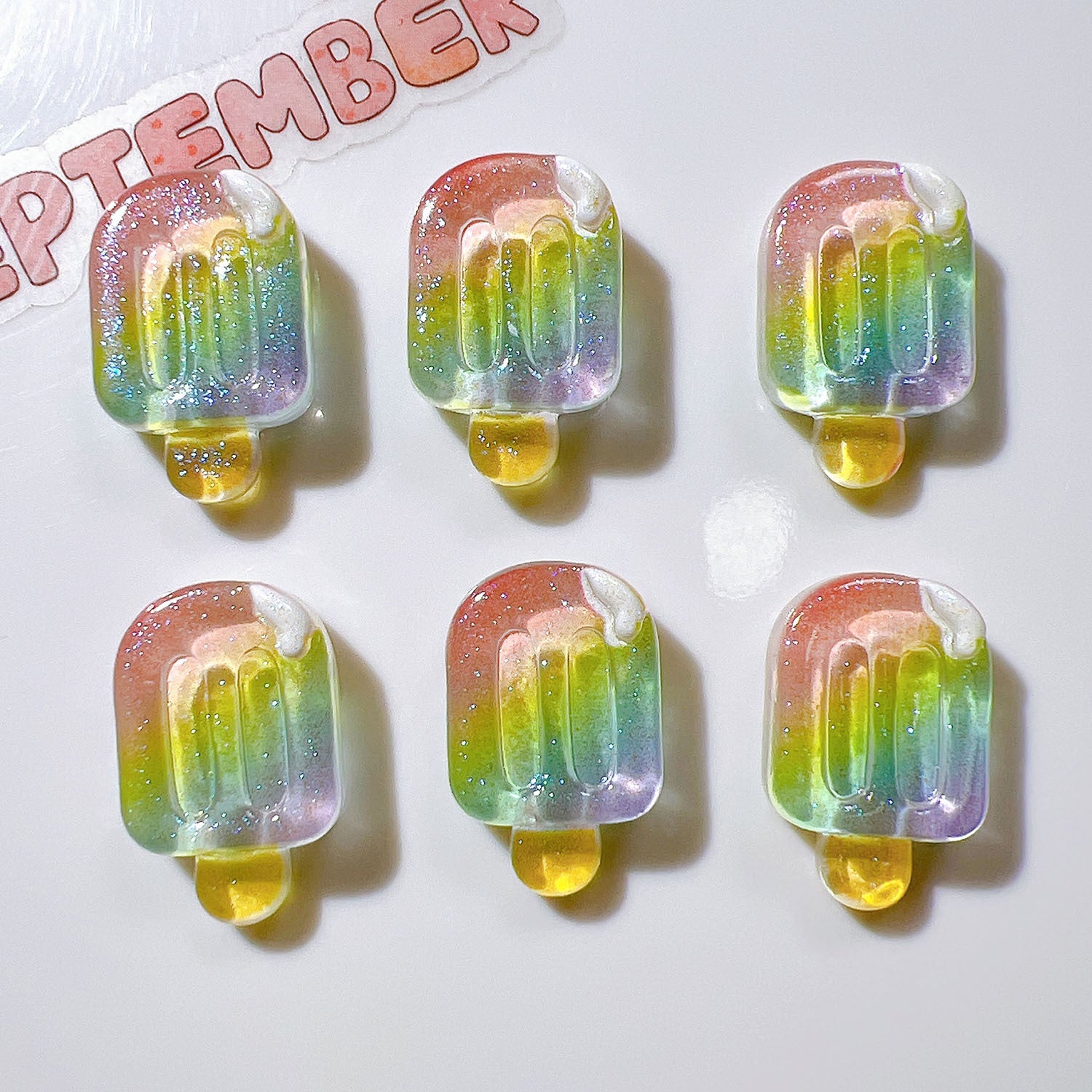 Wholesale 20pcs/pack Resin accessories DIY accessories cream glue hair accessories