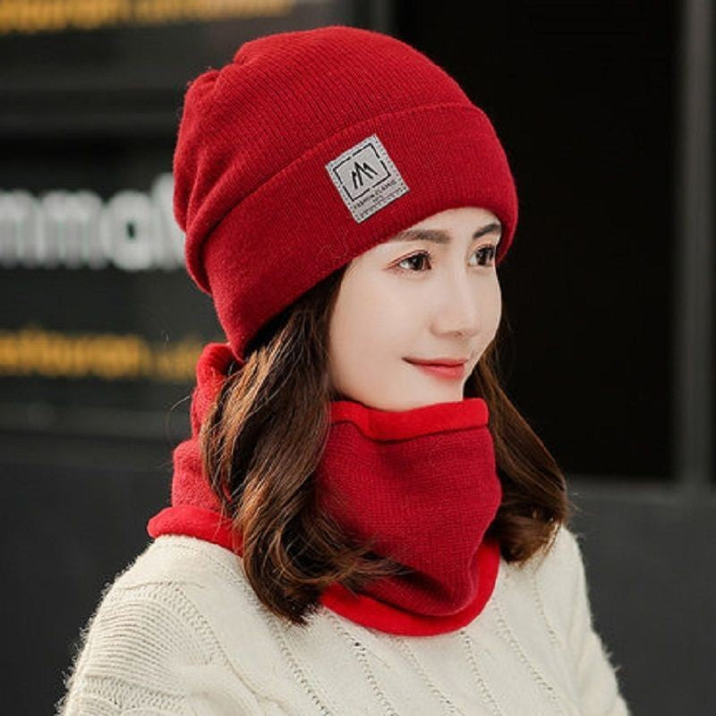 Wholesale Acrylic Plus Fleece Knitted Hat
