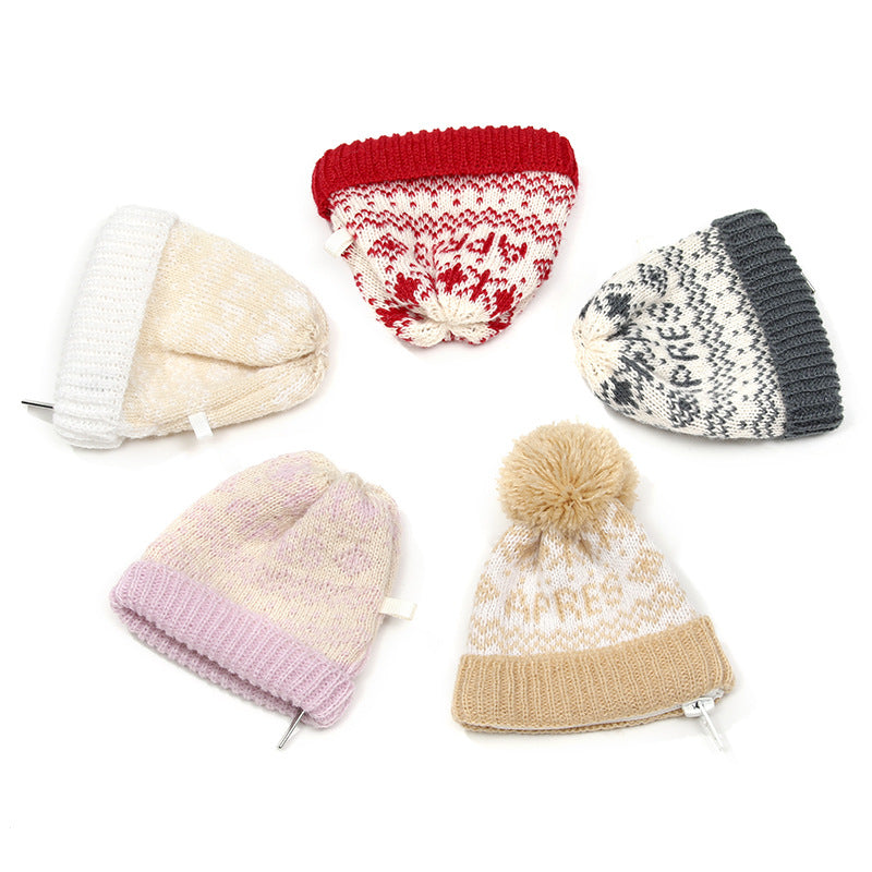 Wholesale  Apple AirPods Bluetooth Knitted Woolen Hat Headset Case