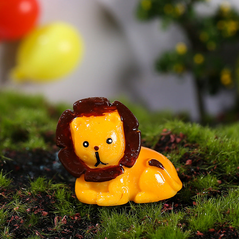 Wholesale of Lion and Elephant Resin Ornaments