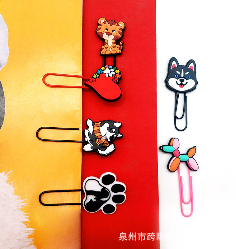 Wholesale cute pet series cartoon bookmark