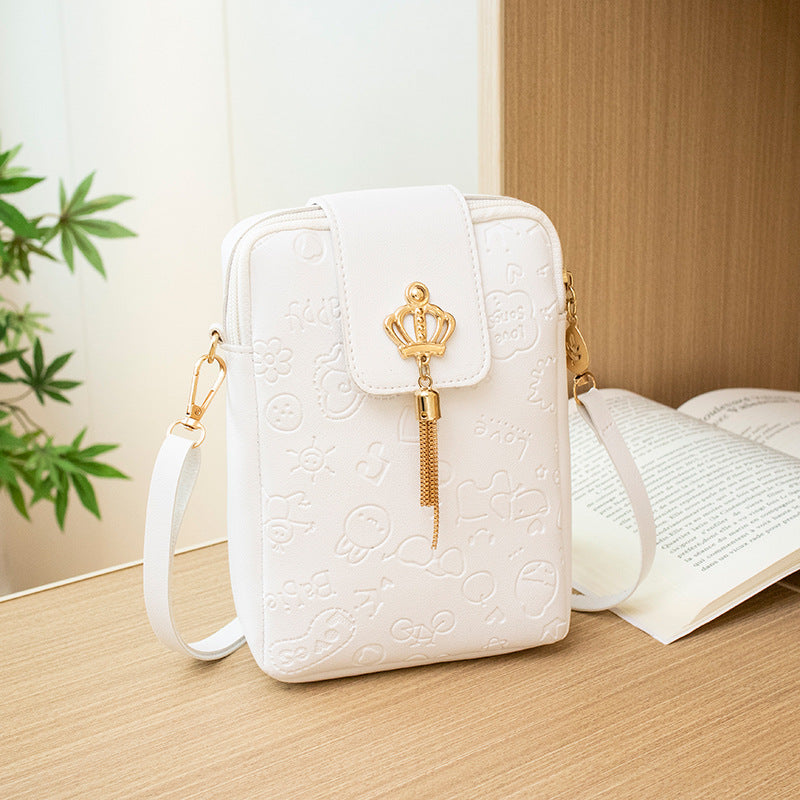 Wholesale PU Crown Crossbody Bag