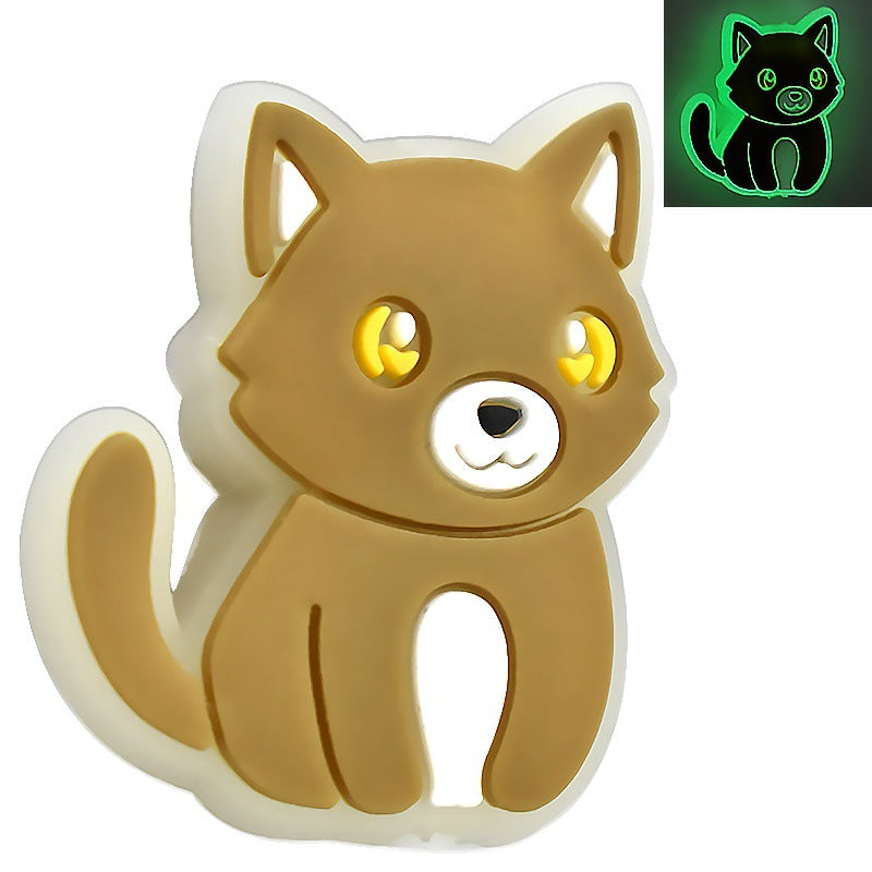 Wholesale Random 100pcs/pack  Glow-in-the-dark cartoon multi-functional beaded   Focal Beads