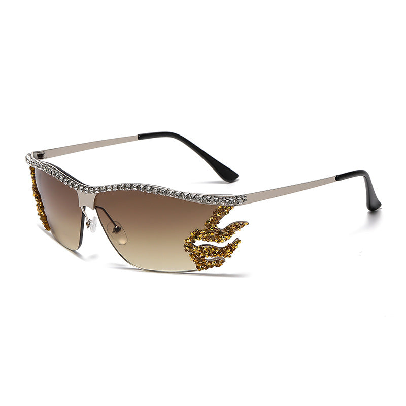 Wholesale Metal Diamond Sunglasses