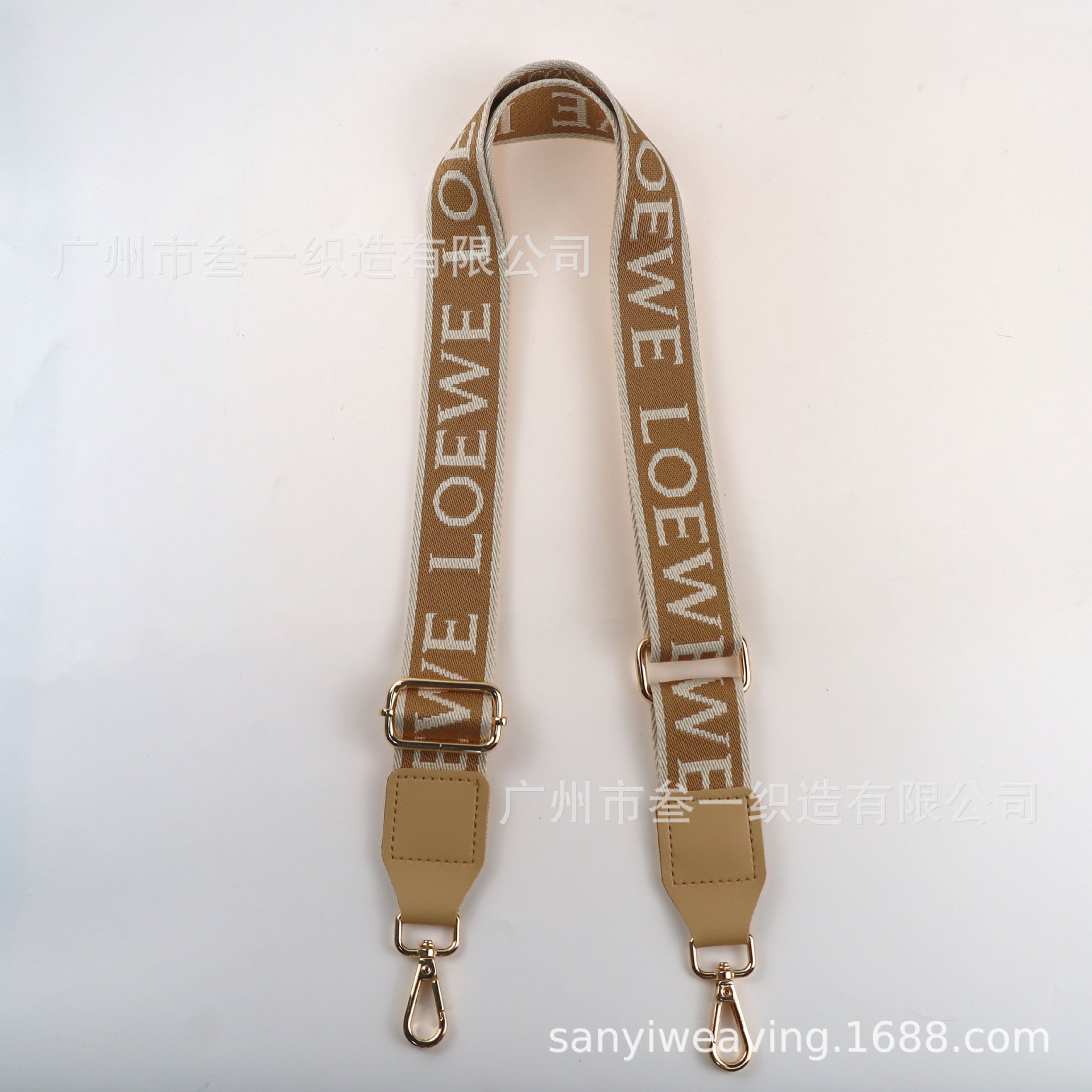 Wholesale English Letter Personalized Canvas Versatile Single and Double Shoulder Crossbody Adjustable Shoulder Strap