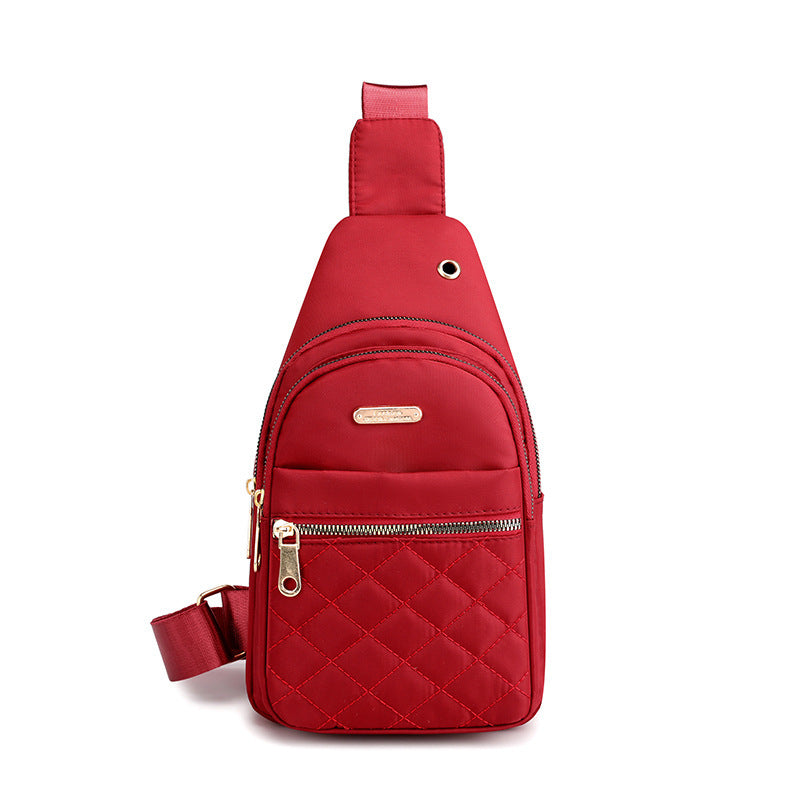 Wholesale Oxford Cloth Crossbody Bag Sports Chest Bag