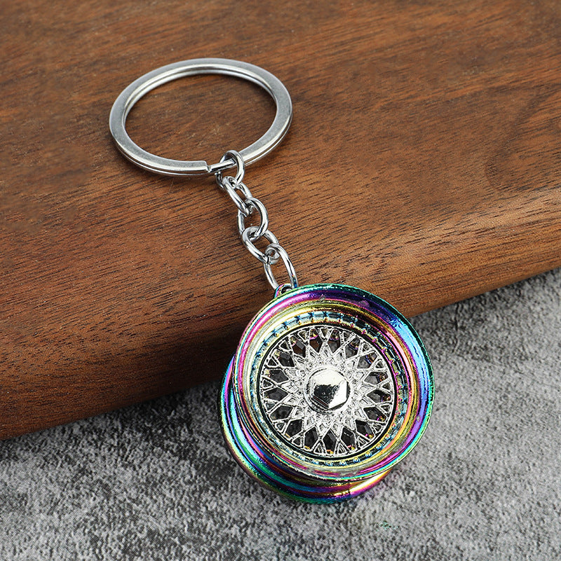 Wholesale Creative turbo transmission shock absorber caliper metal keychain