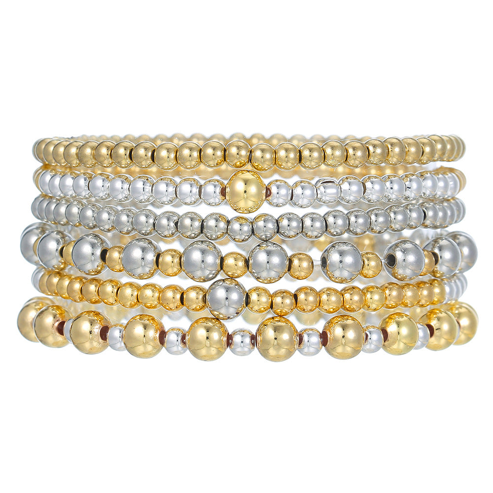 Wholesale  Cross Bracelet suit Sweet Cool Beaded Shell Pearl Bracelet