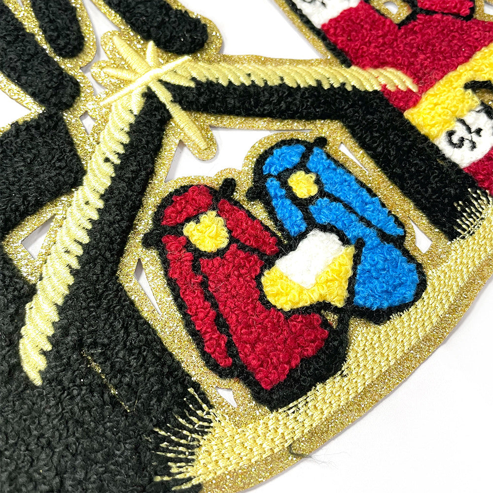 Wholesale Valentine' s Day LOVE 15cm Towel  Cloth DIY Patches