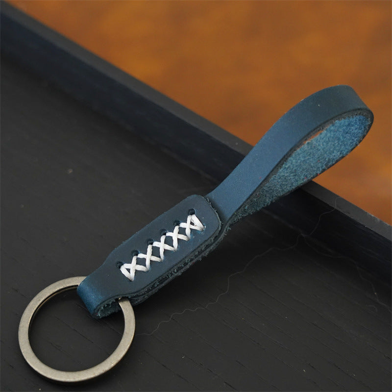 Wholesale Handmade Retro Cowhide Keychains