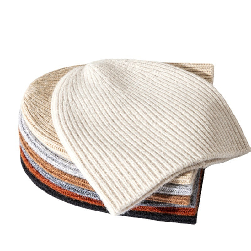 Wholesale Autumn and Winter Pure Wool Knitted Hat
