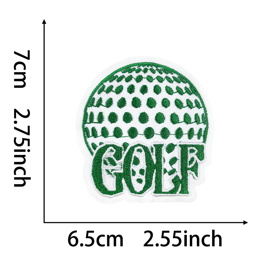 Wholesale Summer Beach Outdoor Seahorse Planet Surfboard Embroidery DIY Patches