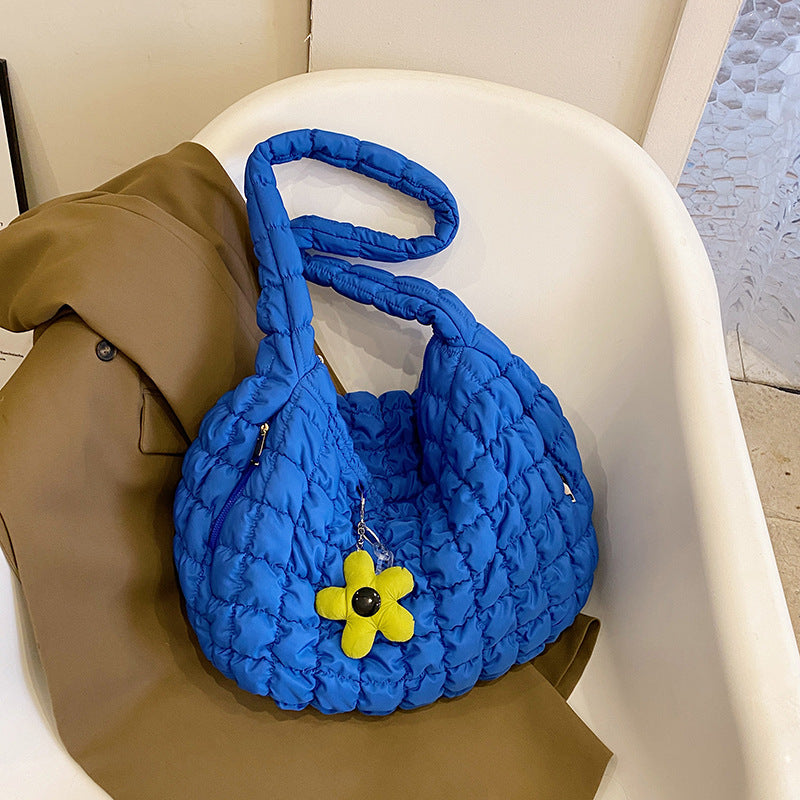 Wholesale Nylon Pleated Cloud Women's Large Capacity Single Shoulder Crossbody Bag