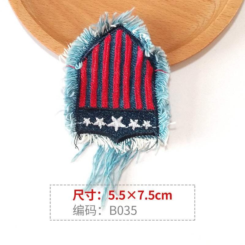 Wholesale Letter Skull Series Embroidery DIY Patches