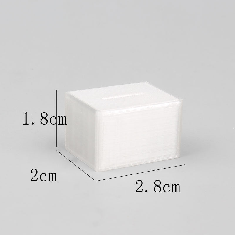 Wholesale 30pcs Soldier House Napkin Box  Miniature Doll Accessories