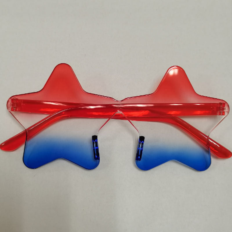 Wholesale Party American Independence Day Love Heart Sunglasses