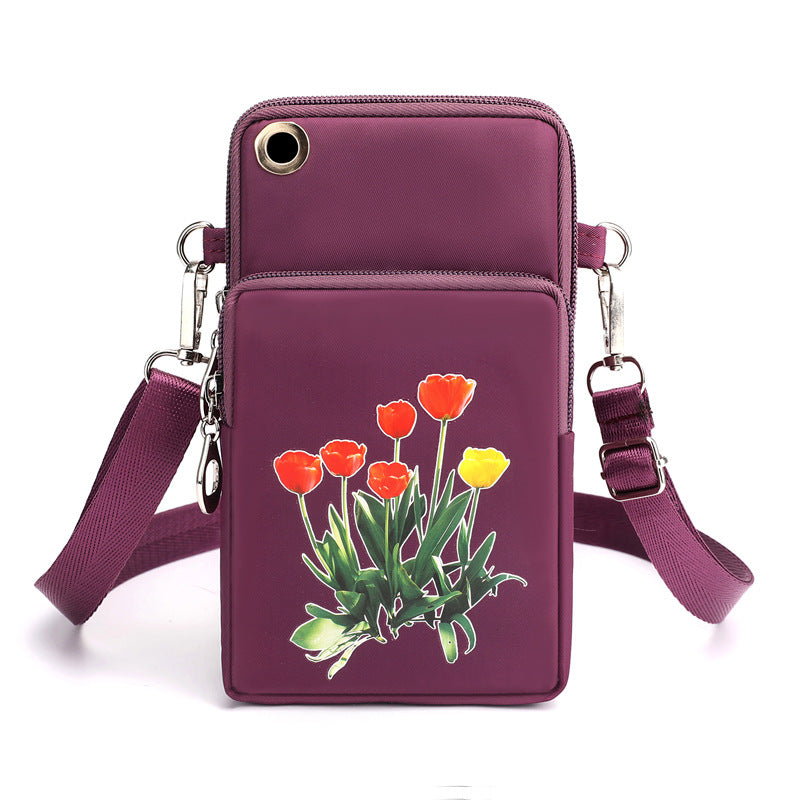 Wholesale Oxford Cloth Cell Phone Shoulder Cloth Bag