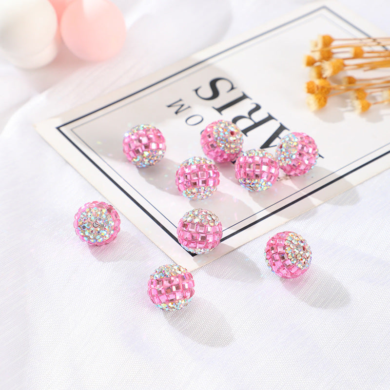 Wholesale 50pcs Heavy Industry Beads Crystal Diamond Balls